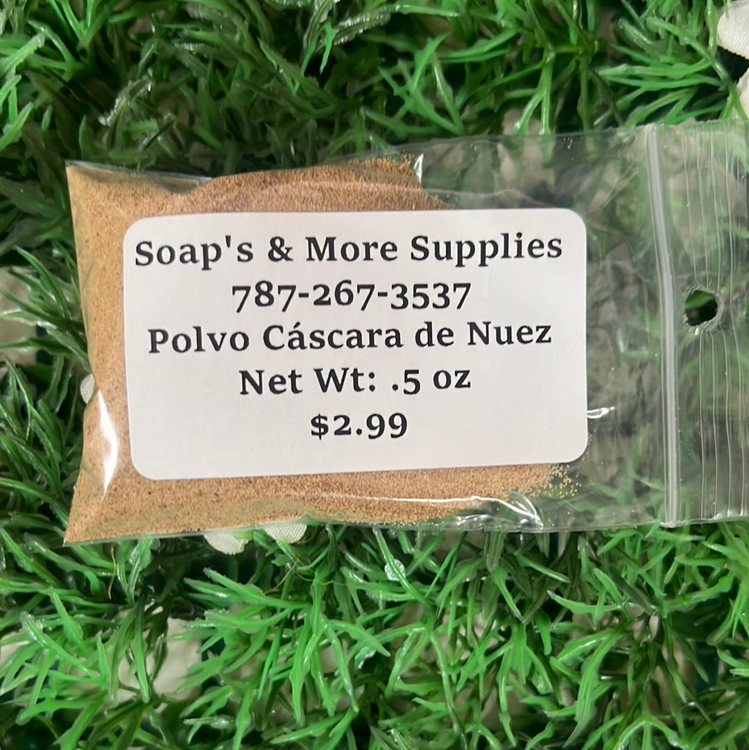 Polvo de Cáscara de Nuez .5 oz