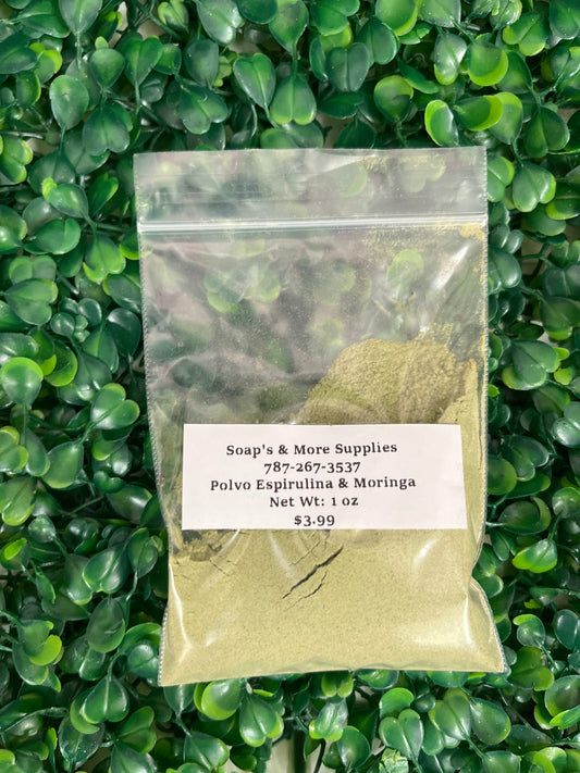 Polvo Espirulina & Moringa