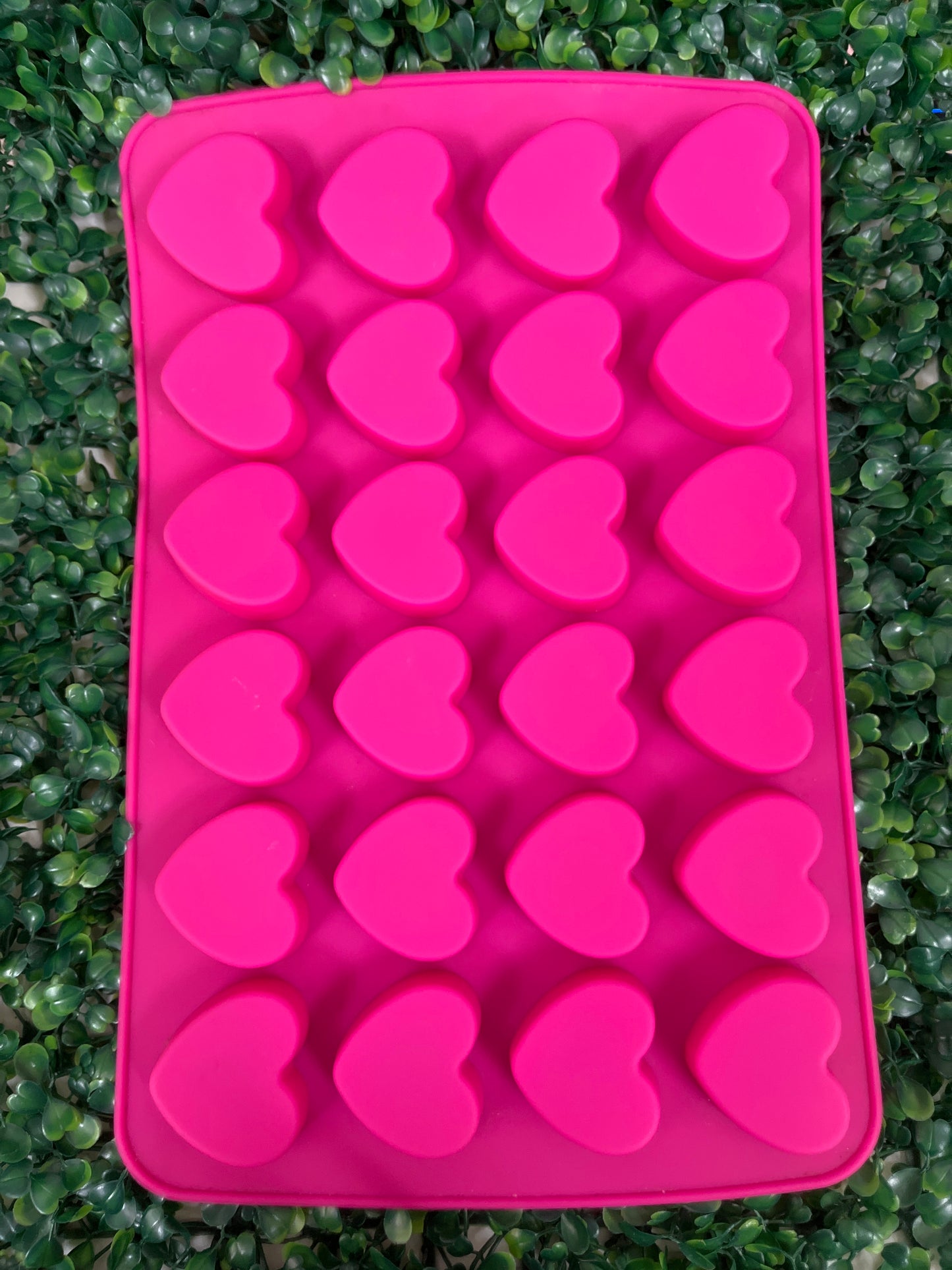 Molde silicona Corazones