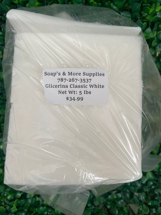 Glicerina Classic White 5 lbs