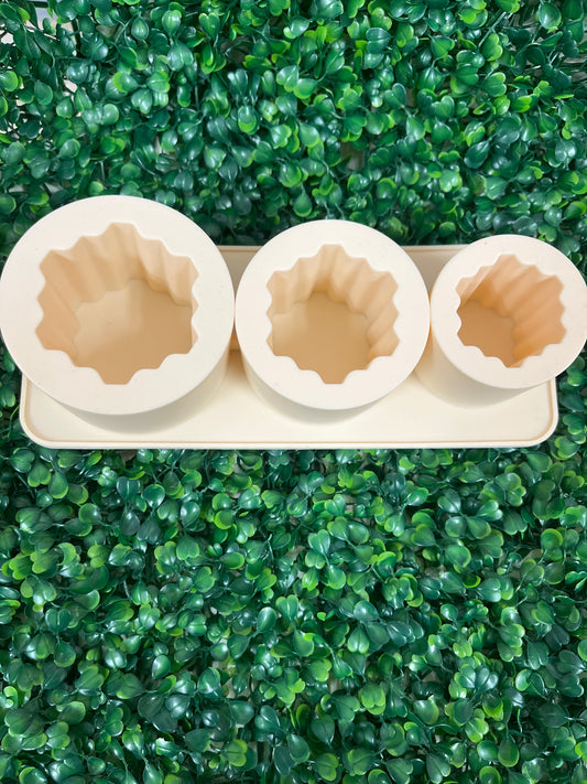 Molde silicona 3D velas