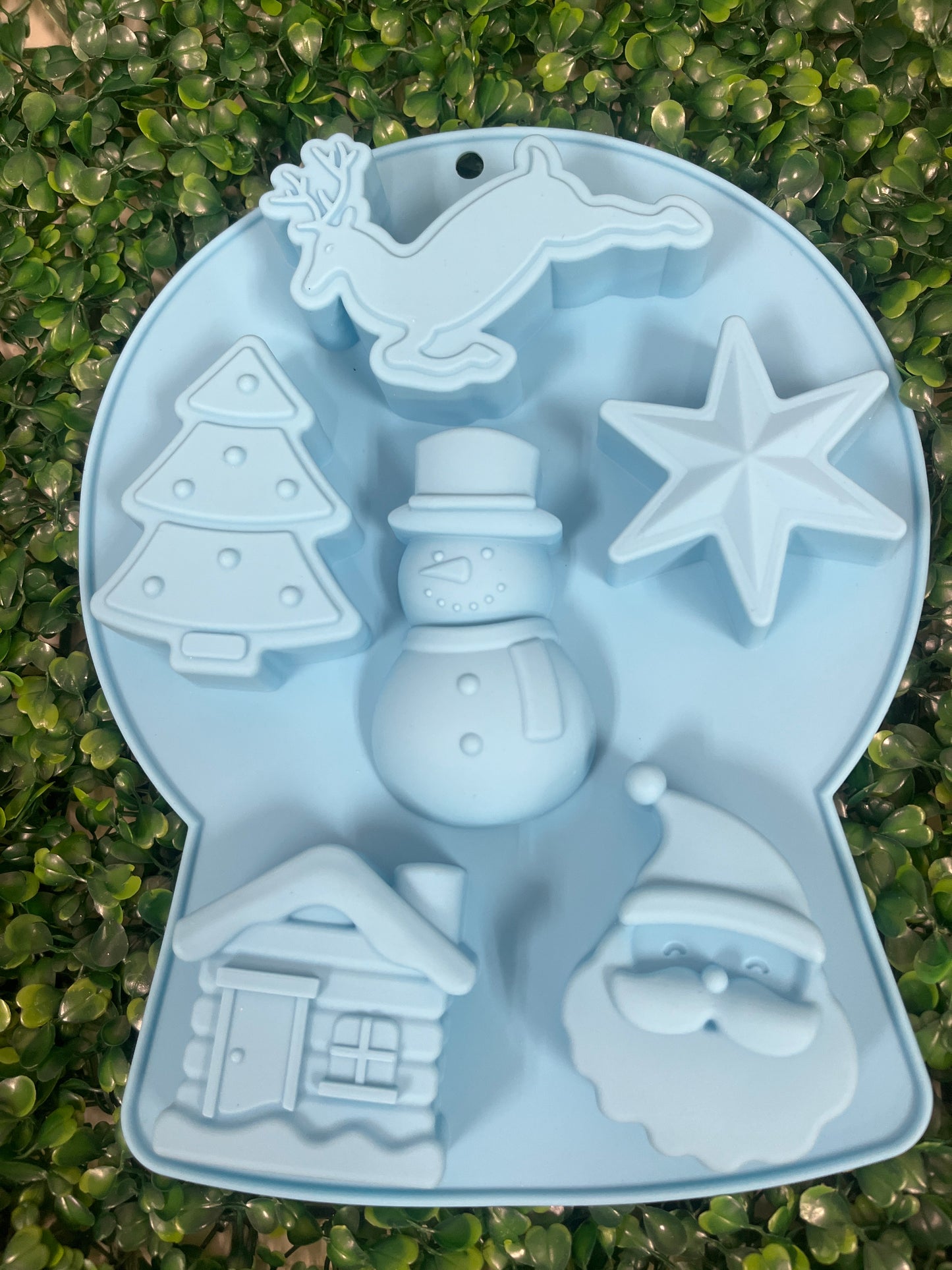 Molde Silicona Navidad