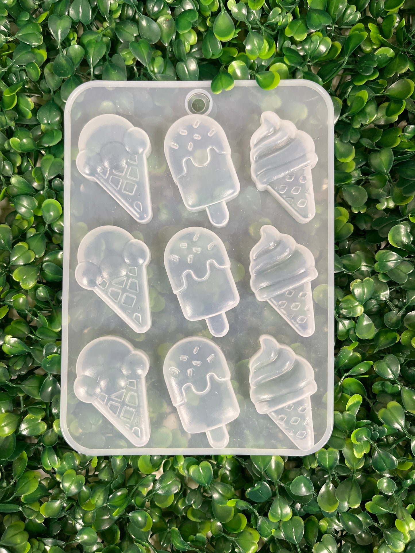 Molde silicona helados