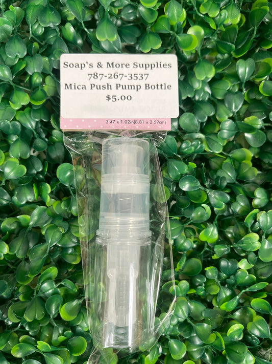 Mica Push Pump Bottle