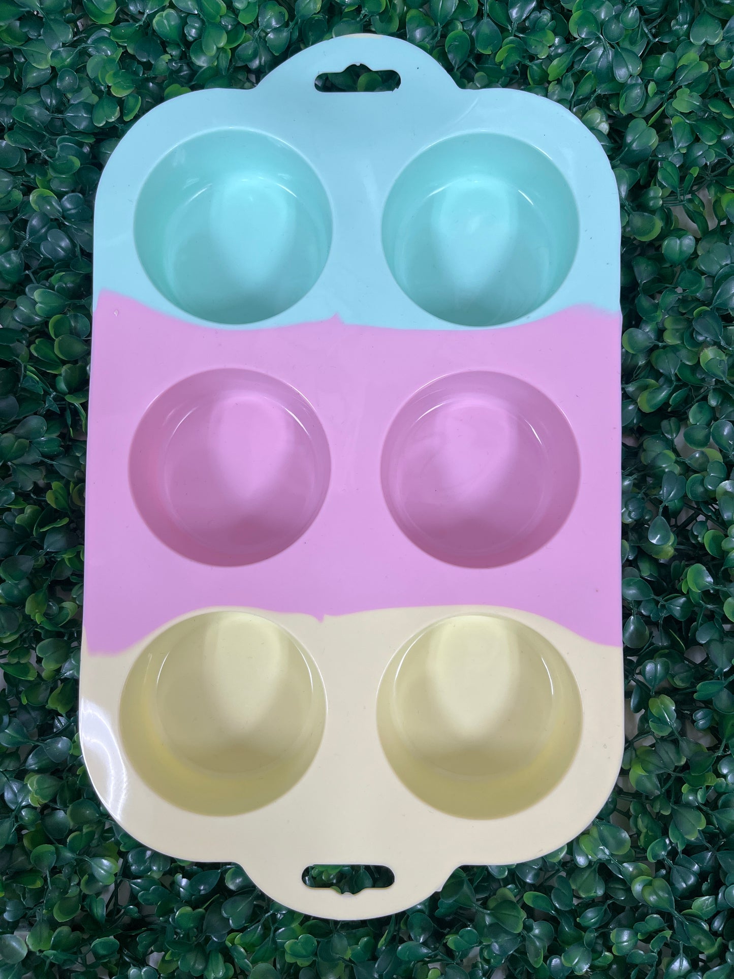 Molde de silicona redondo