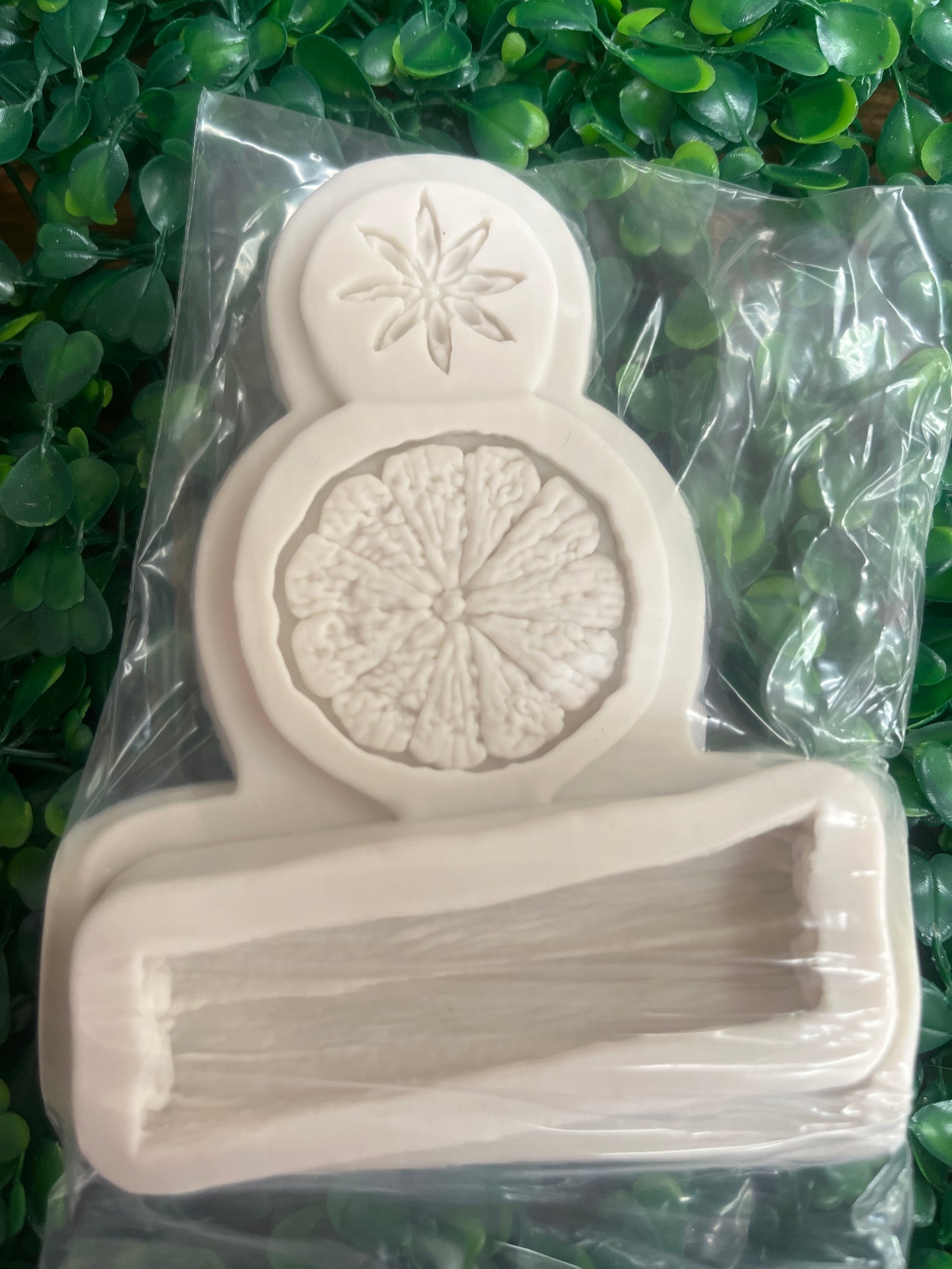 Molde silicona Especias y naranja