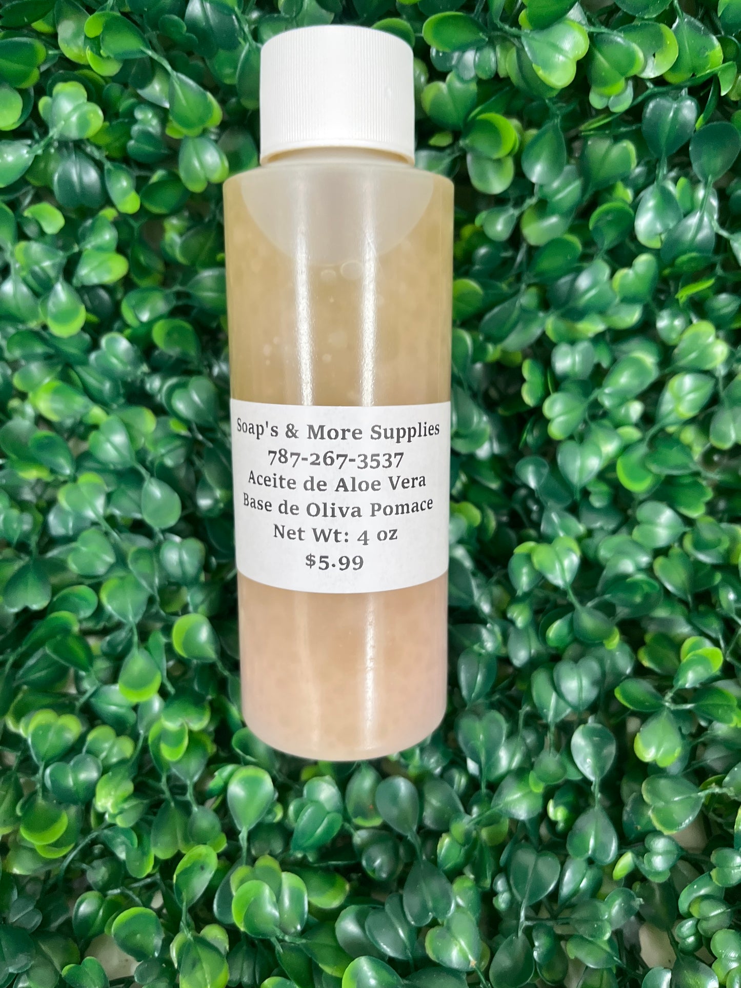 Aceite Aloe Vera 4 oz