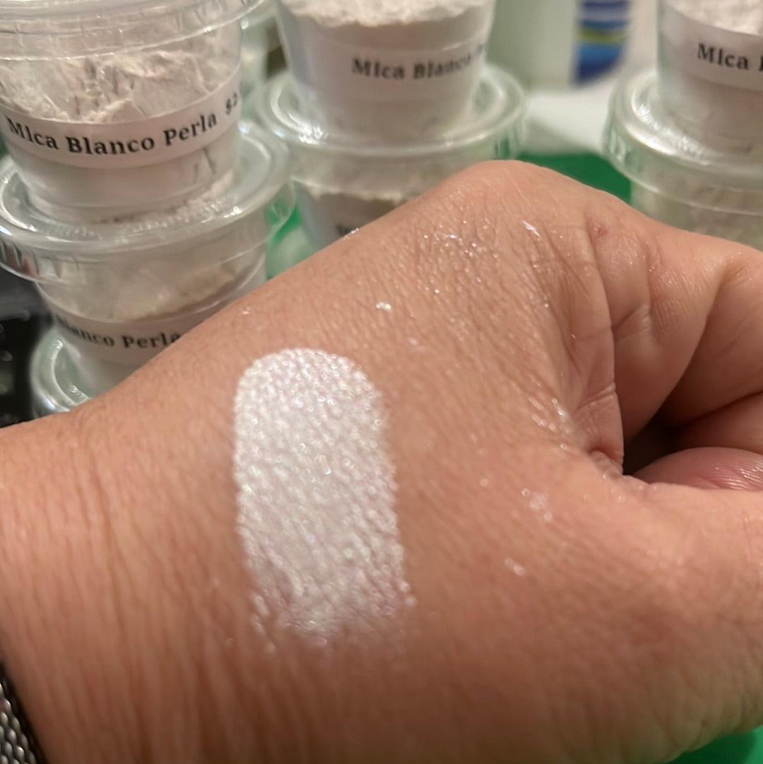 Mica Blanca Perla