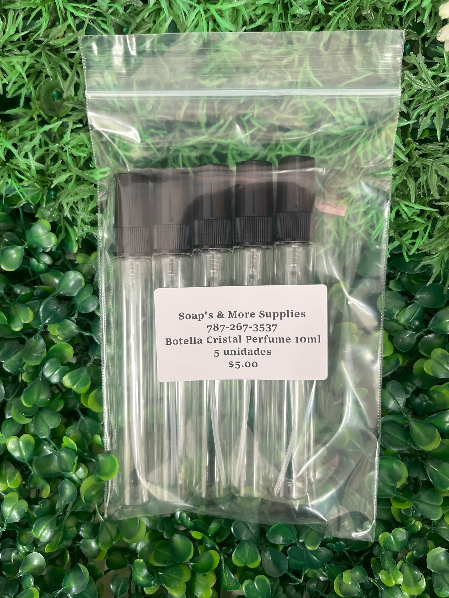 Botella Cristal Perfume 10 ml