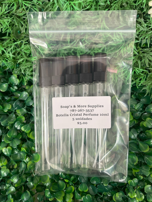 Botella Cristal Perfume 10 ml