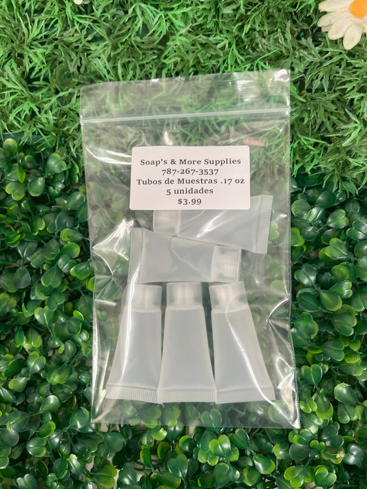 Tubos de muestras 0.17 oz