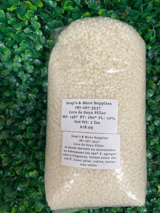 Cera Soya Pillar 2 lbs
