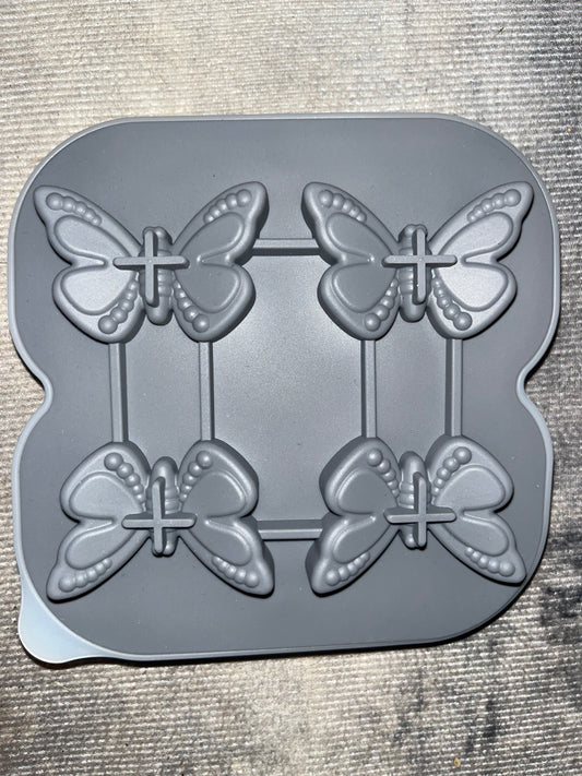 Molde de silicona mariposa