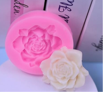 Molde Silicona Rosa