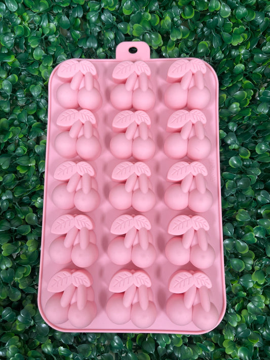 Molde Silicona Cherries