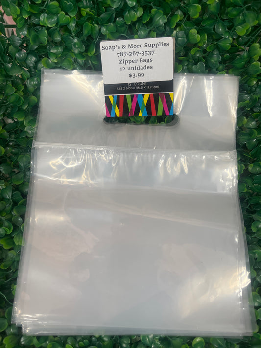 Zipper Bags 12 unidades