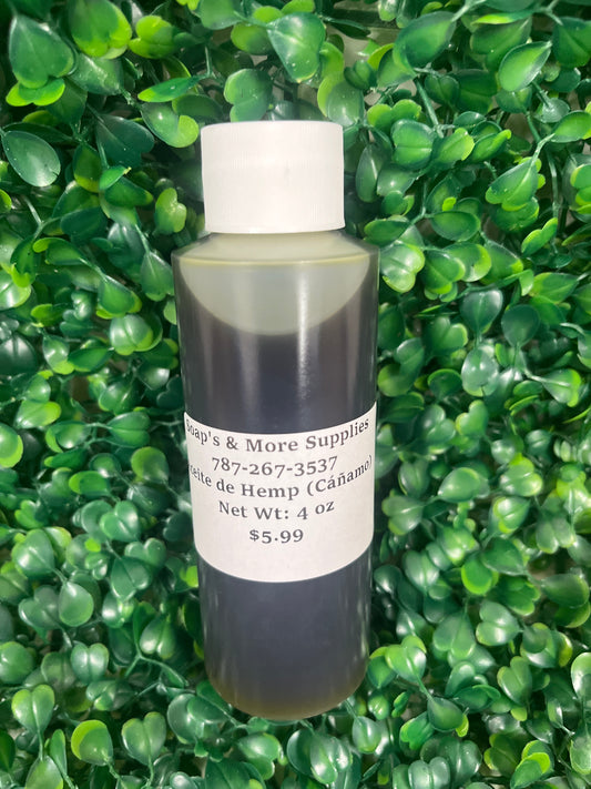 Aceite de Hemp (Cáñamo) 4 oz