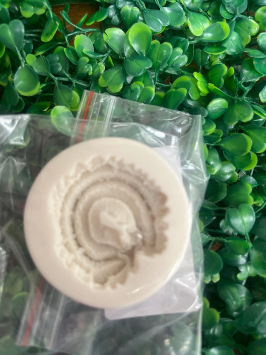 Molde silicona Galleta