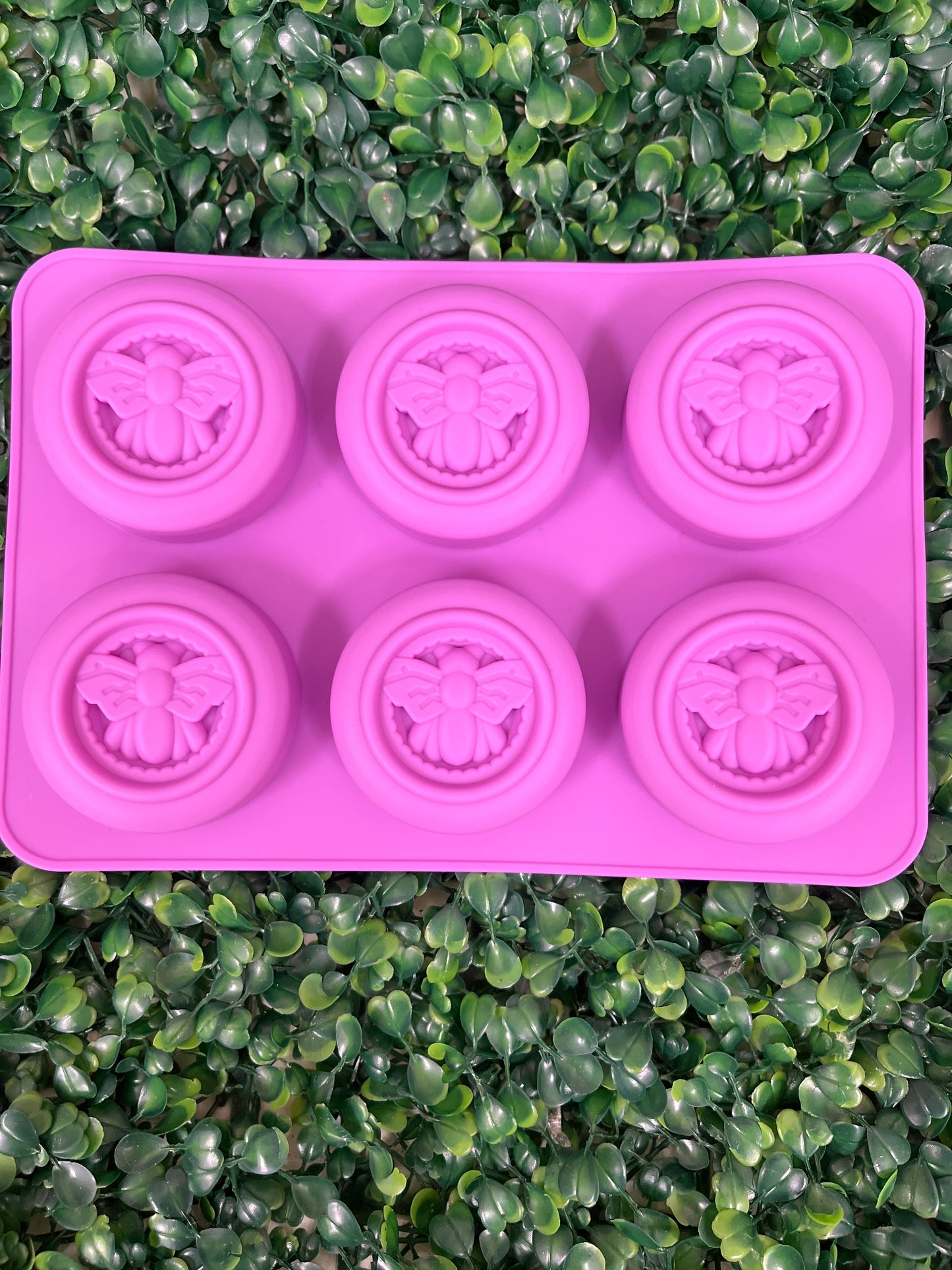 Molde silicona abejas