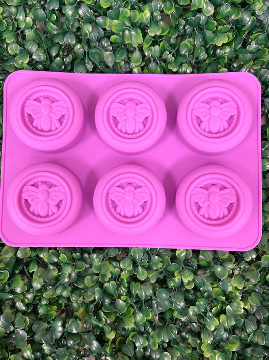 Molde silicona abejas