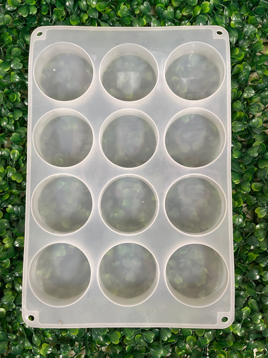 Molde silicona redondo