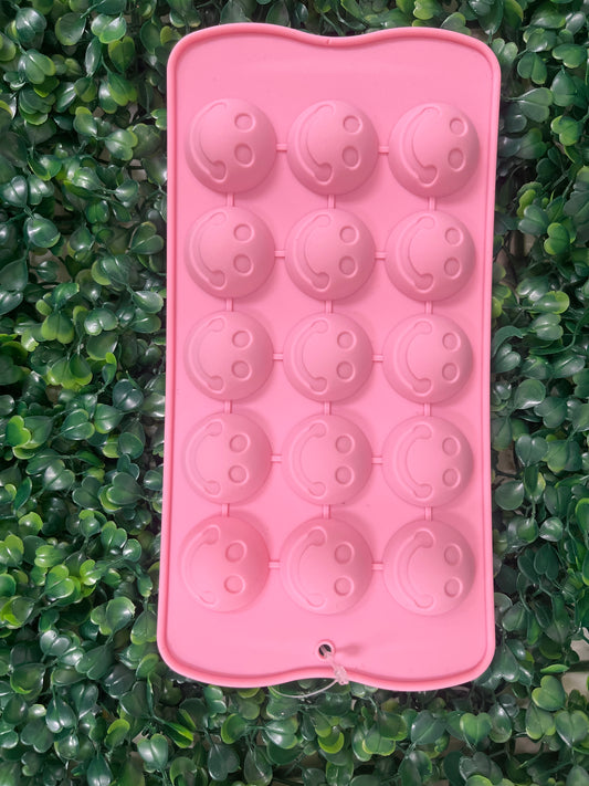 Molde silicona caritas felices