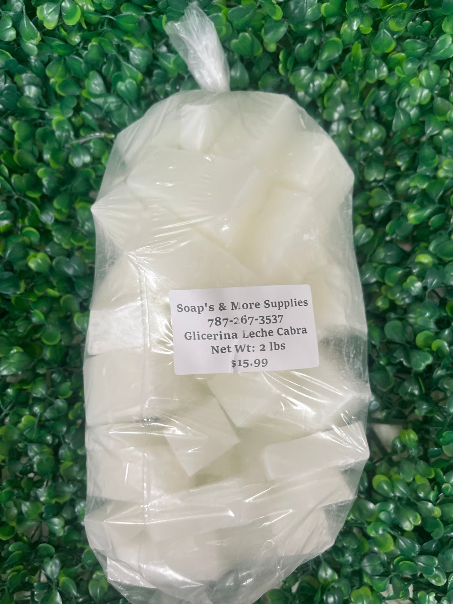 Glicerina Leche de Cabra 2 lbs
