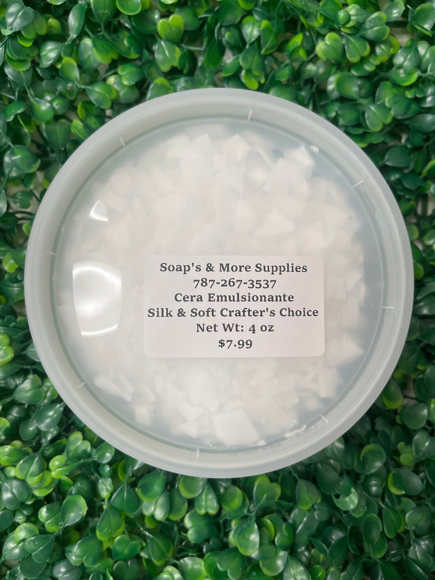 Cera Emulsionante Silk & Soft 4 oz