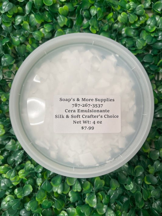 Cera Emulsionante Silk & Soft 4 oz