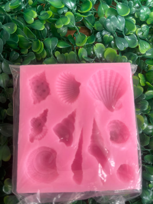 Molde silicona Caracoles