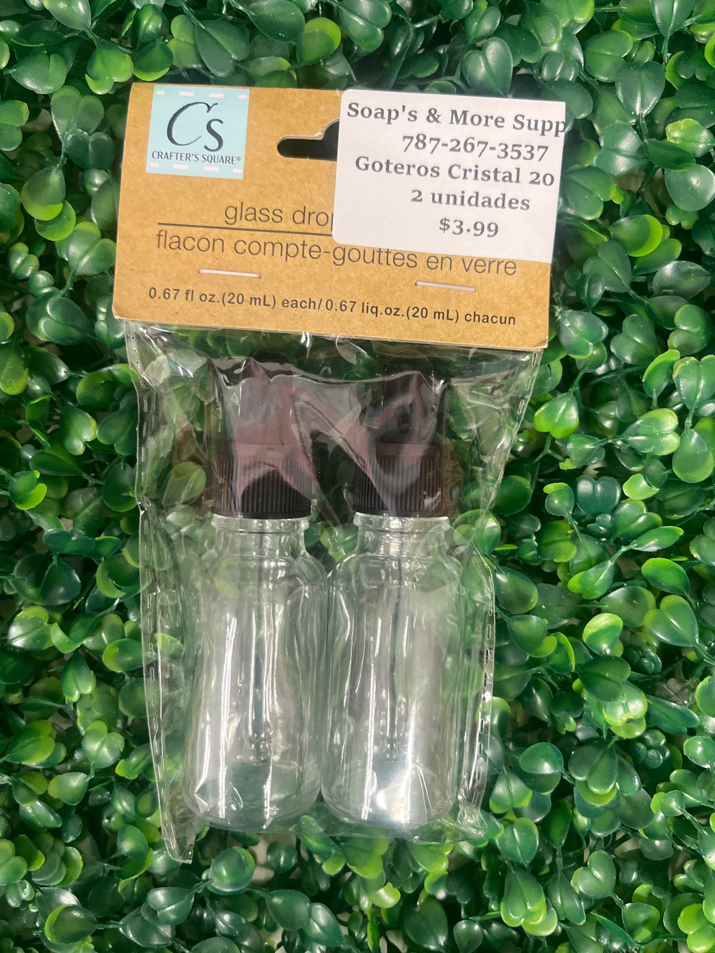 Goteros Cristal 20 ml