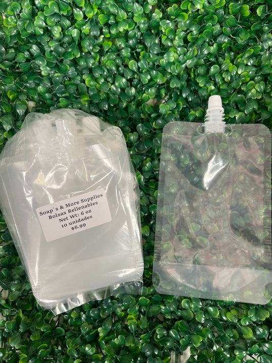 Bolsas Rellenables 6 oz