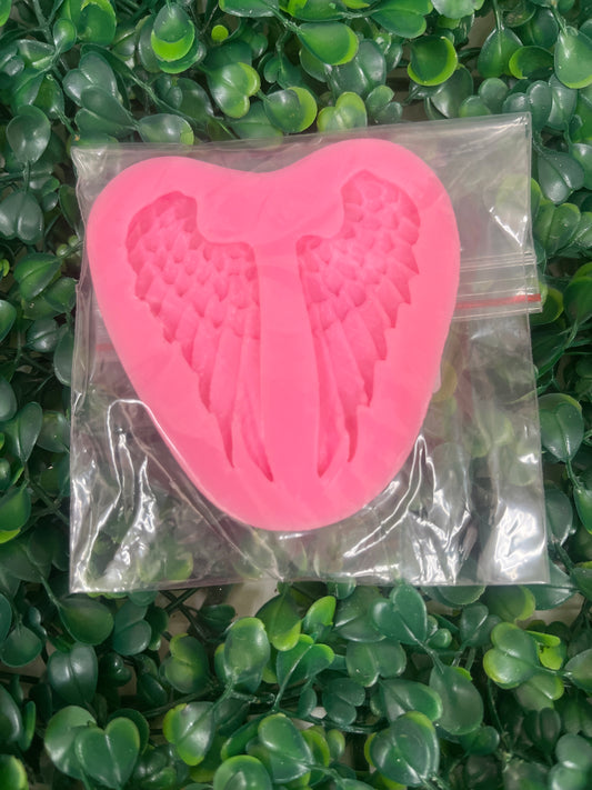 Molde Silicona Alas de Ángel