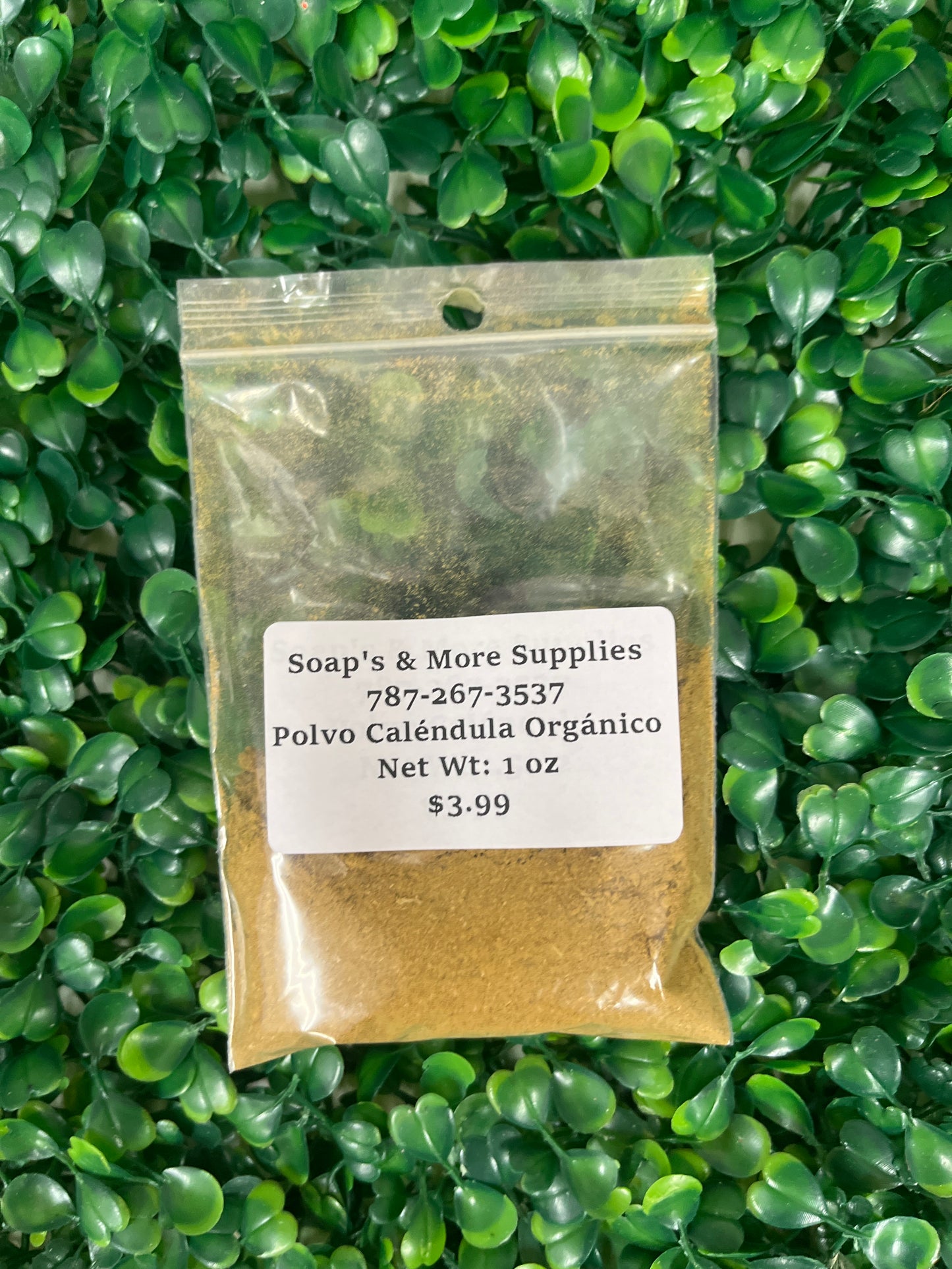 Polvo de Caléndula Orgánico