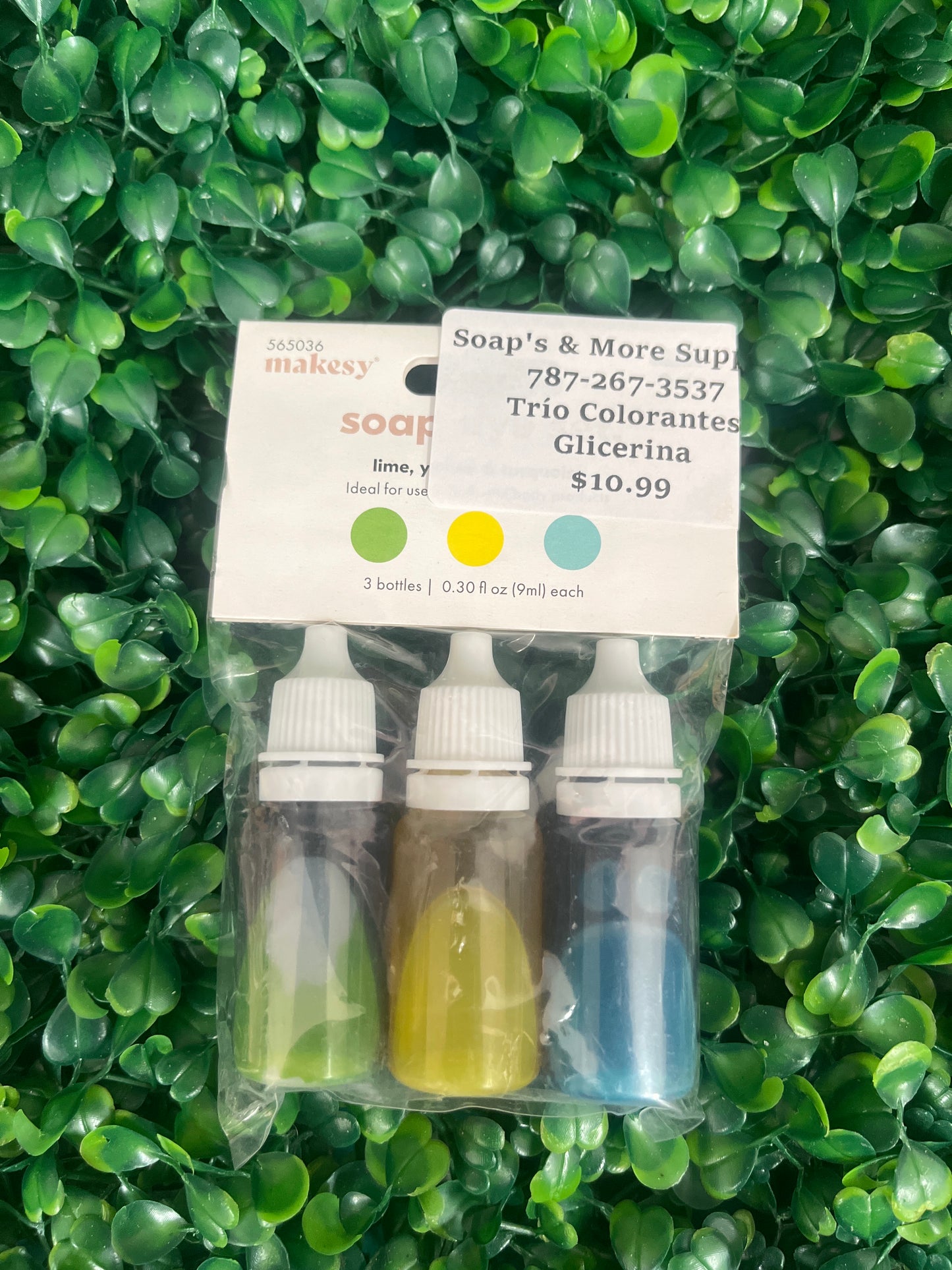 Colorantes glicerina