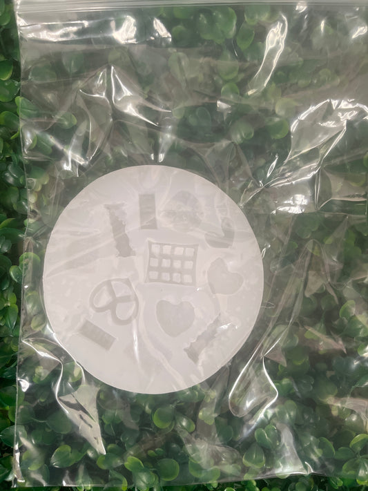 Molde velas galletas