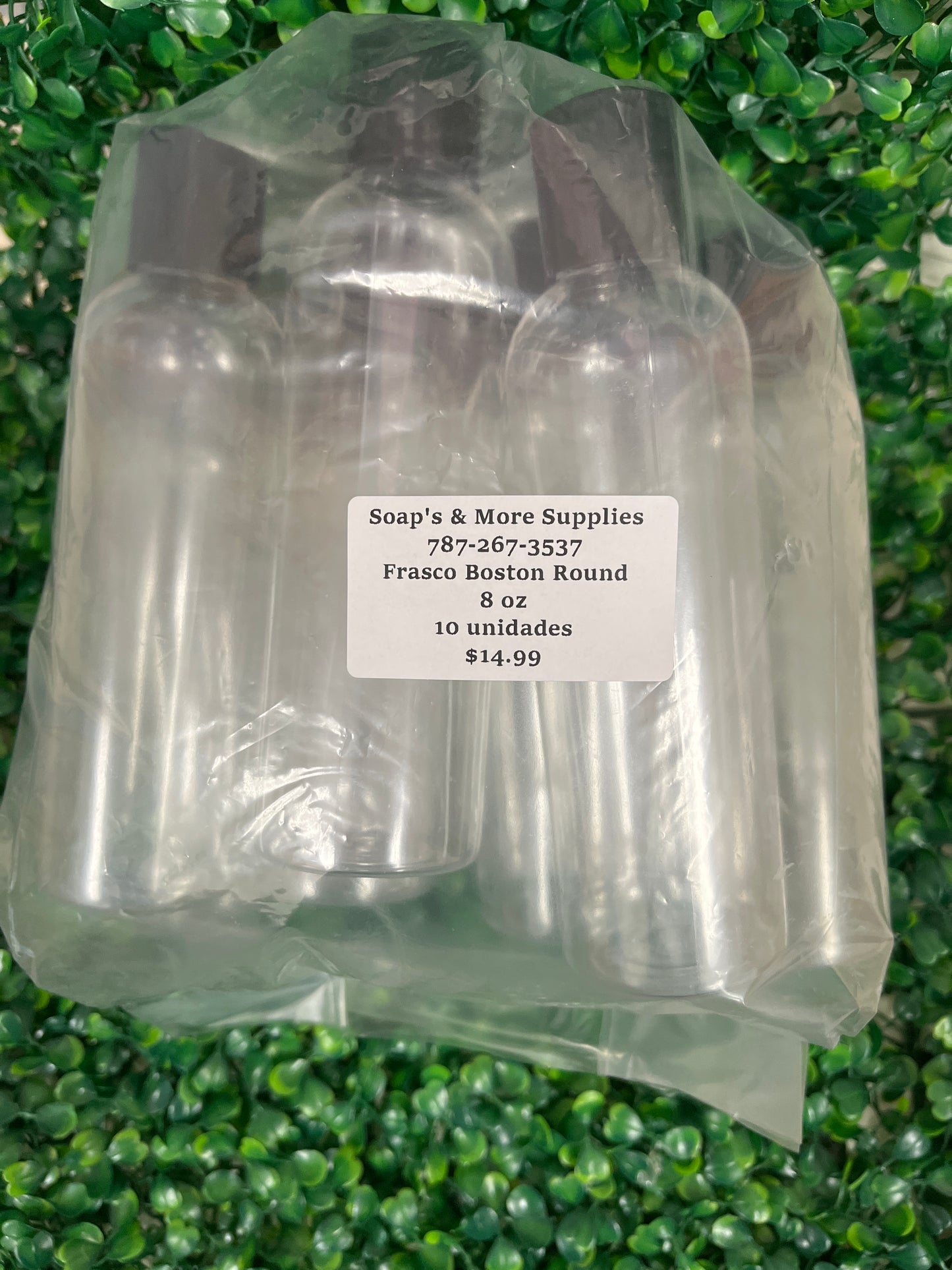 Frasco Boston Round 8 oz