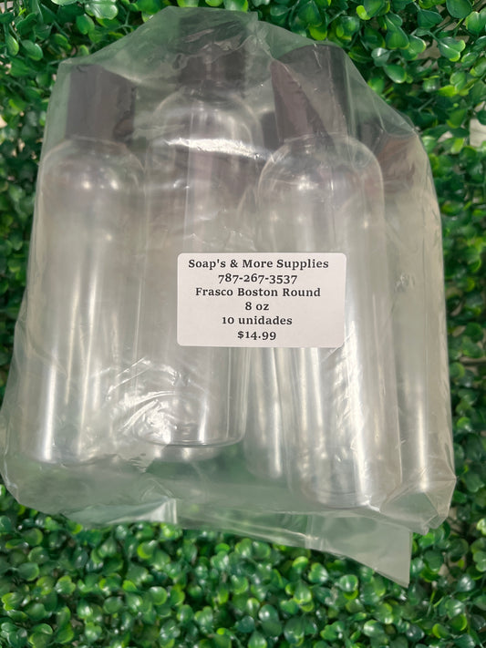 Frasco Boston Round 8 oz