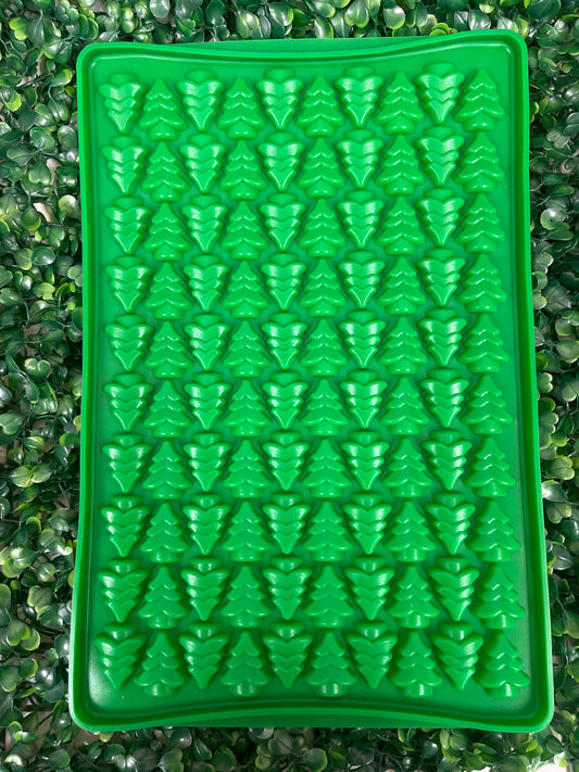 Molde silicona arbolitos Navidad