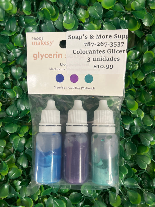 Colorante glicerina