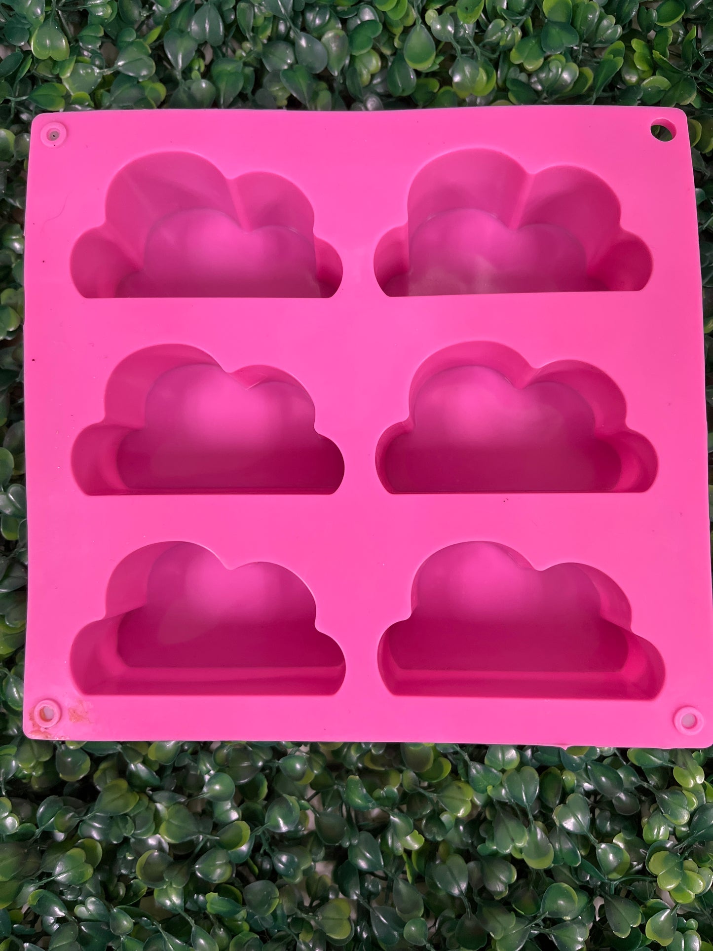 Molde silicona Nubes