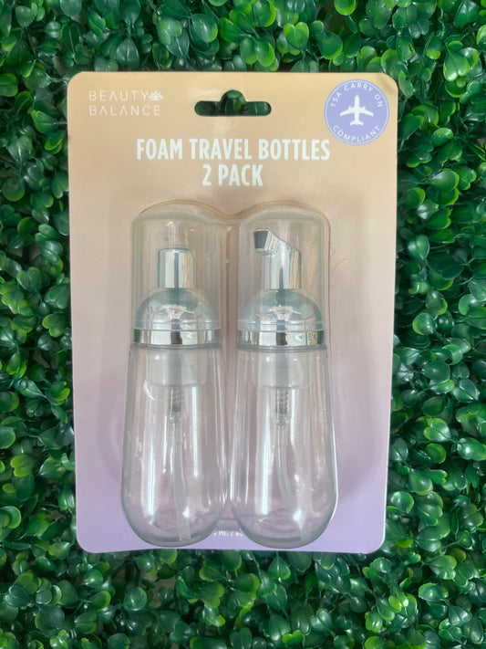Foam Travel Bottles 60 ml