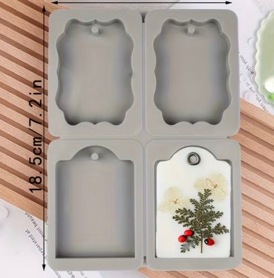 Molde silicona wax melts sachet