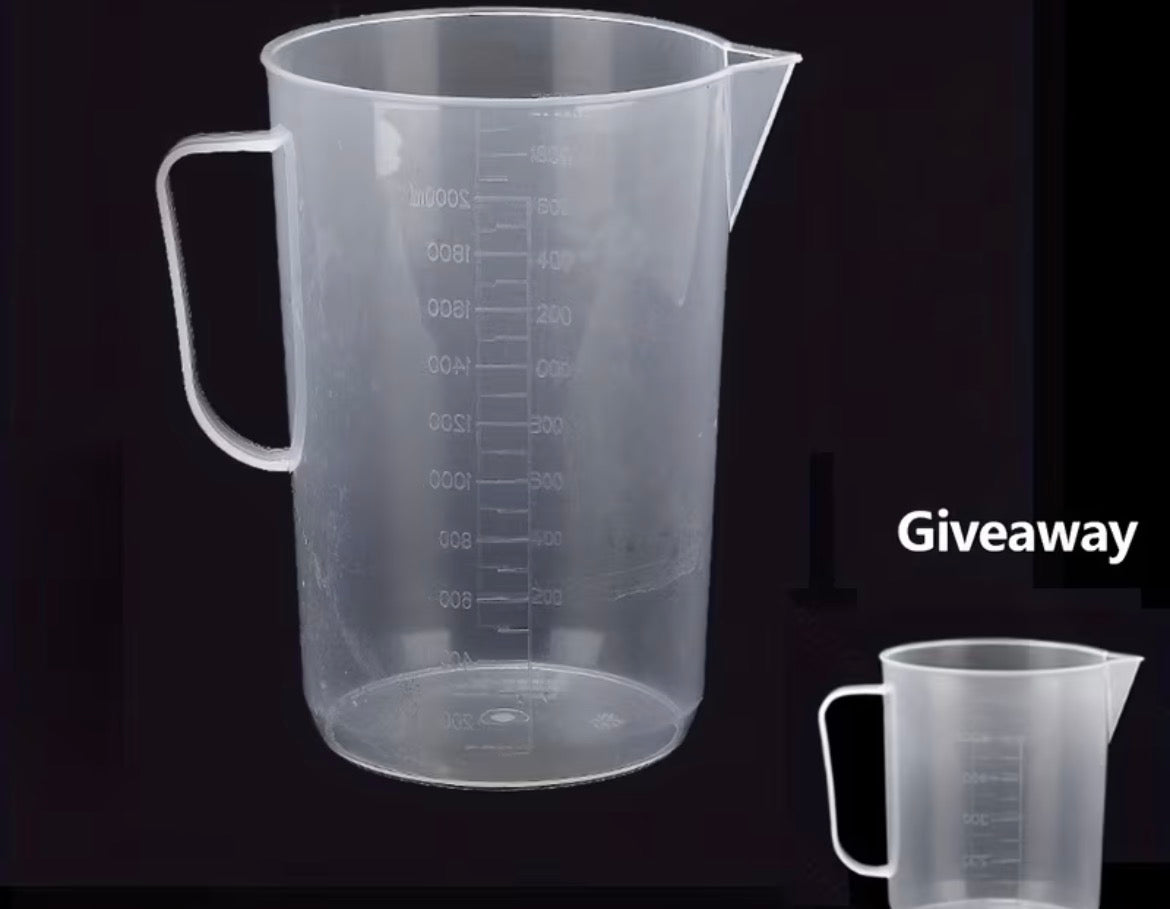 Set Tazas Medidoras 2000 ml y 500 ml