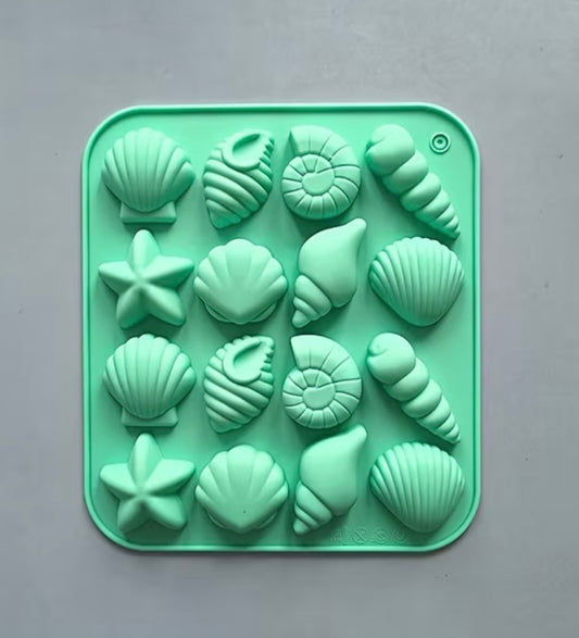 Molde Silicona Figuras del Mar