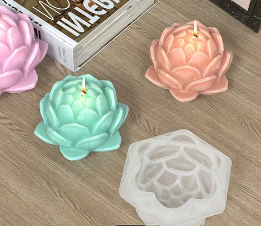Molde Silicona Lotus Flower