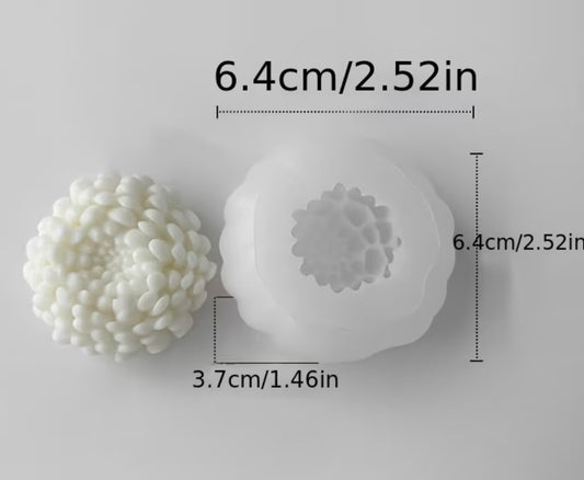 Molde Silicona Crisantemo