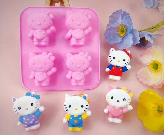 Molde silicona Hello Kitty