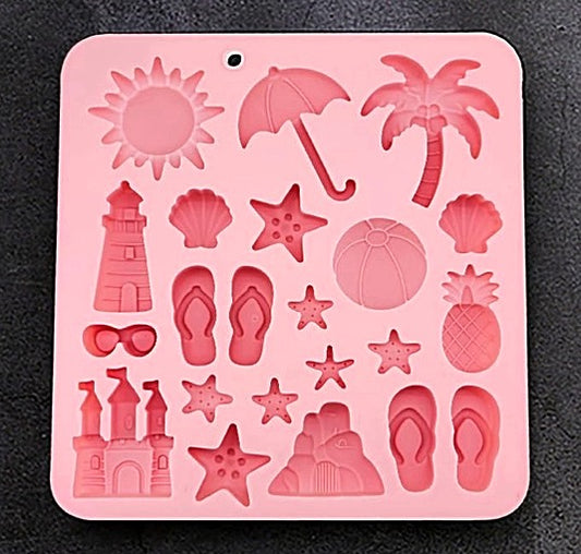 Molde silicona playero