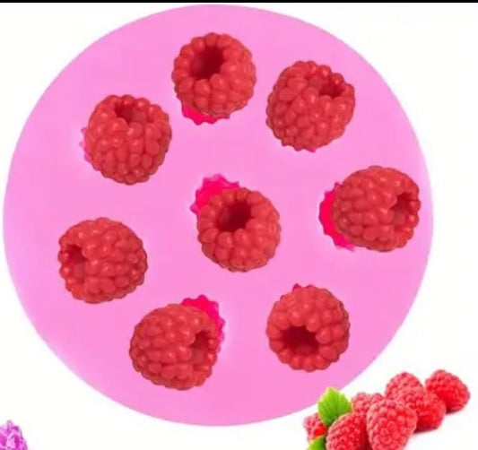 Molde silicona Raspberries
